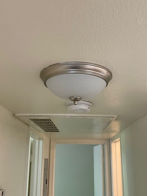 Trusted handyman near me in Boise – light electrical project and fixture replacement - before photo